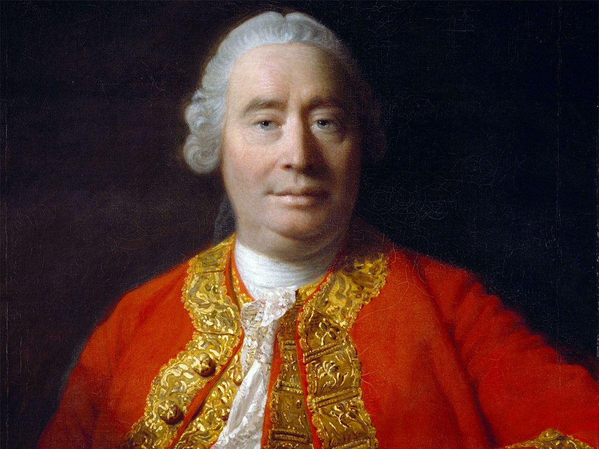 Maleri af filosoffen David Hume