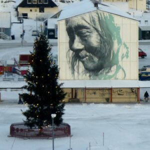 Inuk face (street art)