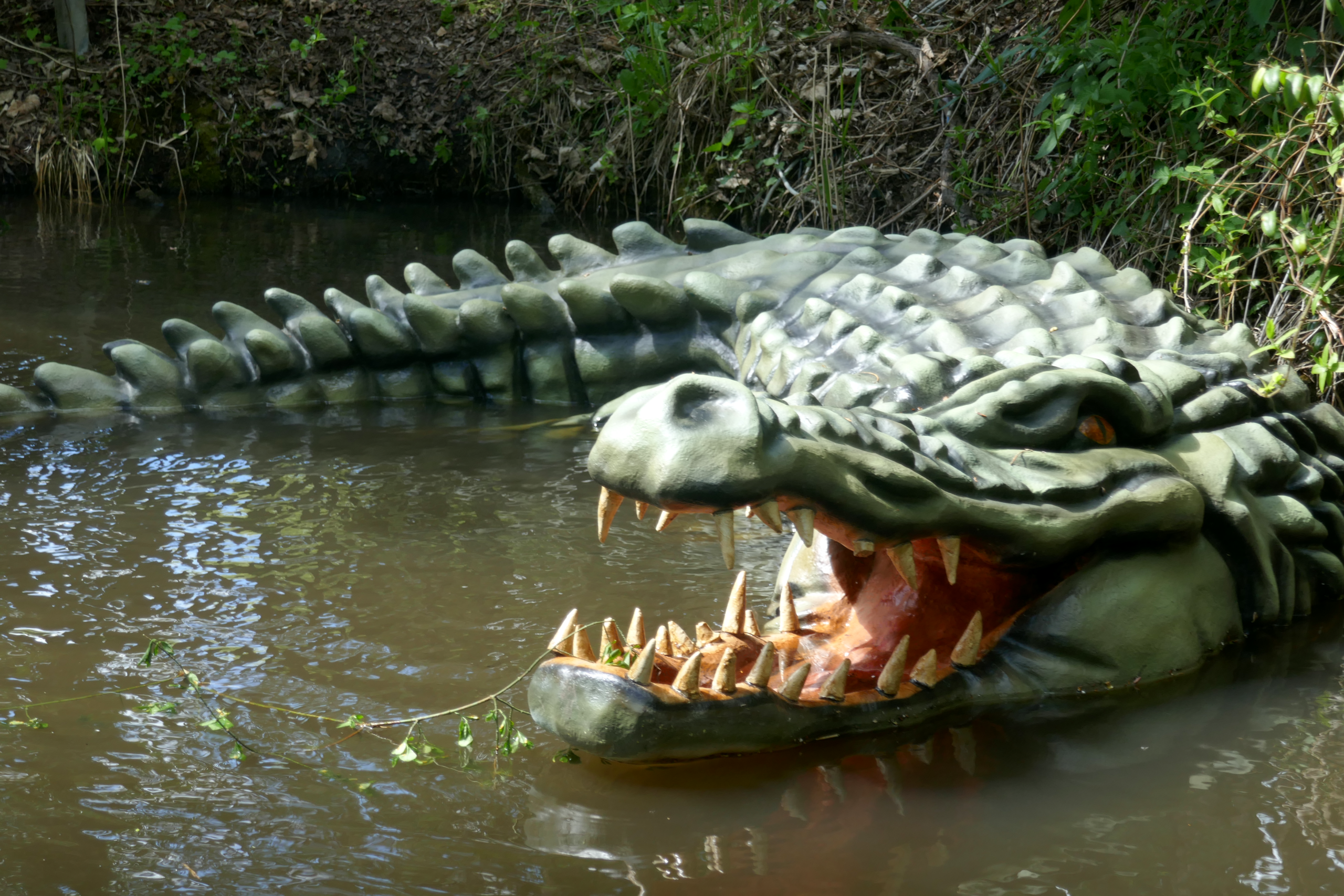Krokodillemodel, Junglesafari